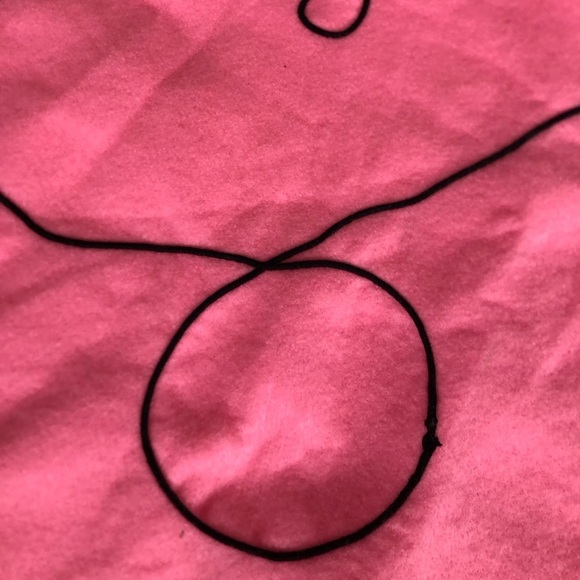 Vtg Handmade Halloween Pink and Black Poodle Skirt - Picture 4 of 11